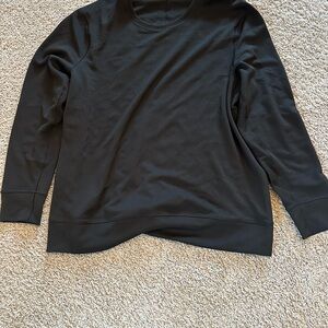 lululemon athletica Black Crewneck Sweater Lightweight Knit